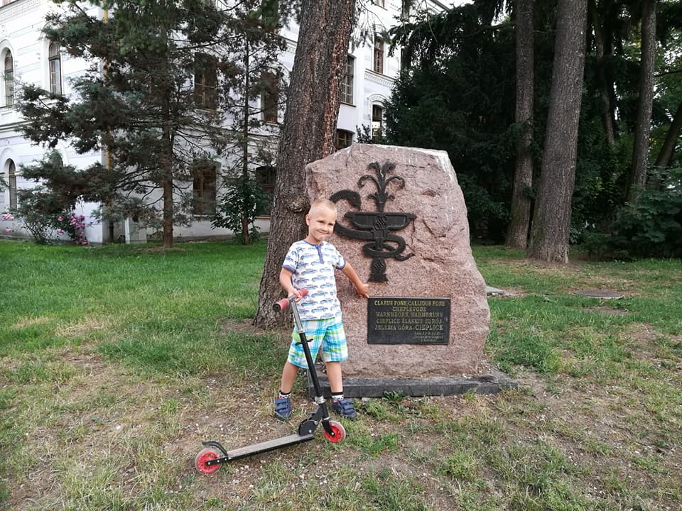 Hulajnogą po Cieplicach - zdjęcie z wyprawy