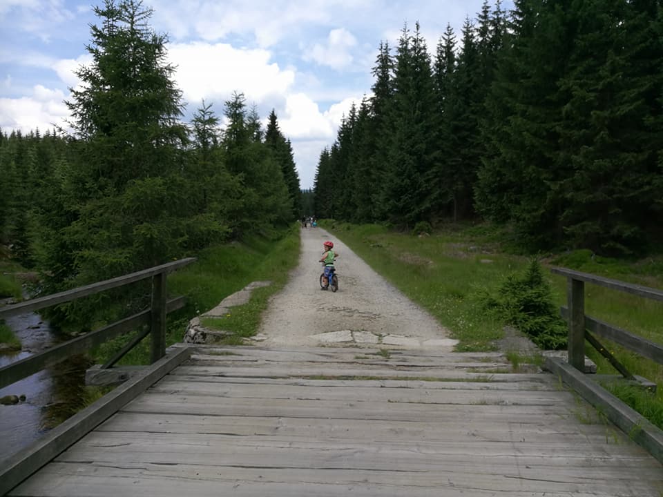 Rowerem do Chatki Górzystów, czyli wyprawa z Igą - zdjęcie 6