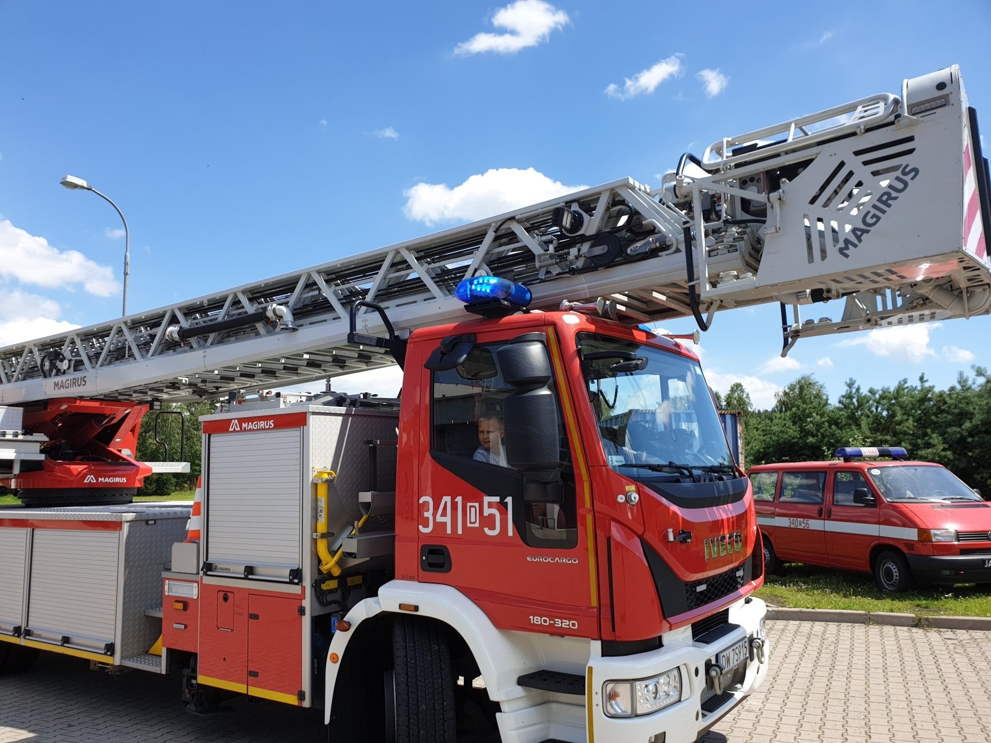 Drabina strażacka - zdjęcie
