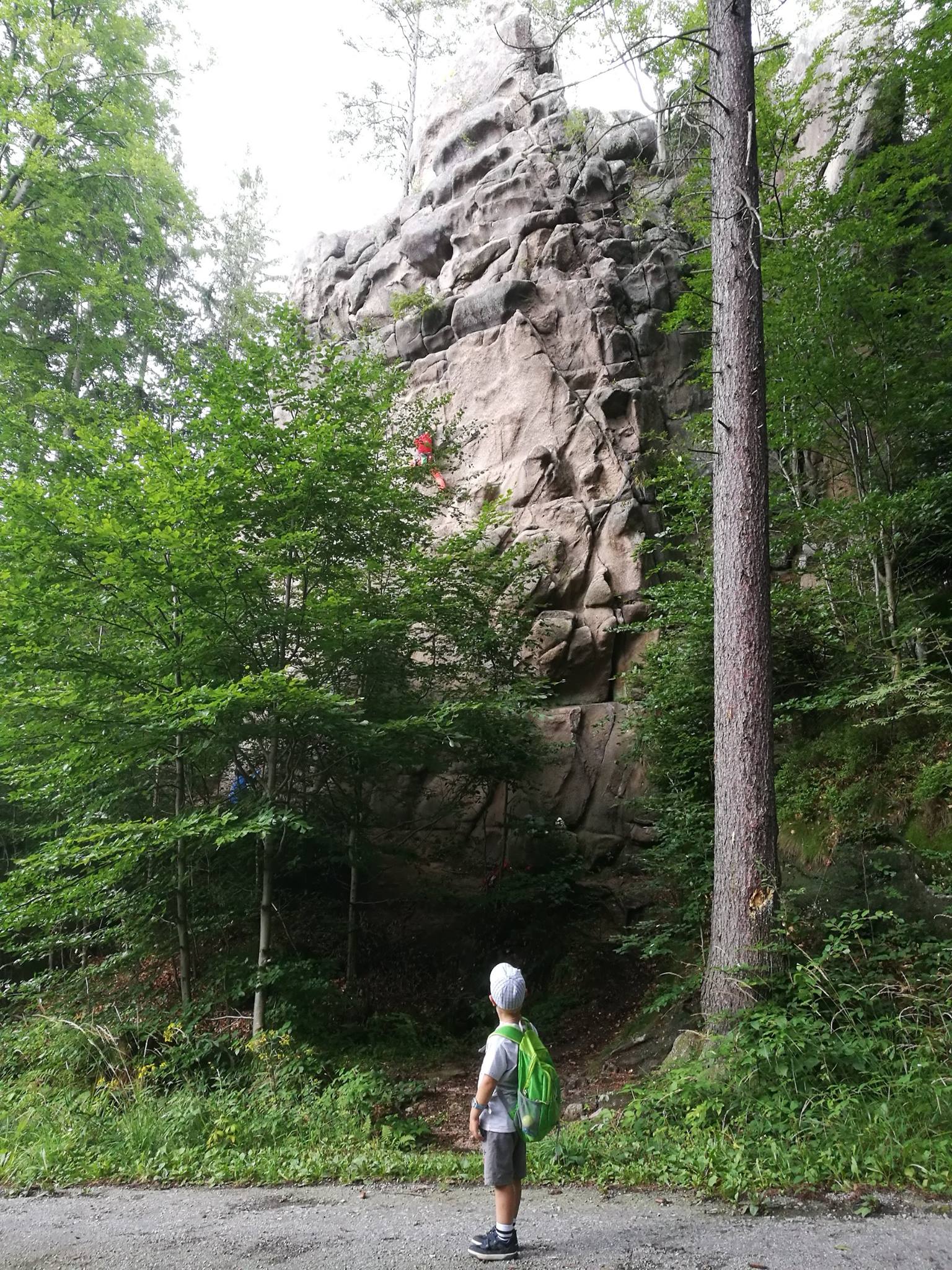 Wyprawa w Rudawy Janowickie: Zamek Bolczów i wielkie kamyki - zdjęcie 13