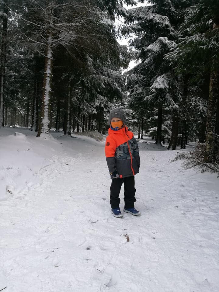 Zimowy zachód słońca na Wielkiej Sowie - zdjęcie 5